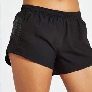 Oiselle Women's OG Distance Lined Running Shorts 3" Inseam Black Size 6